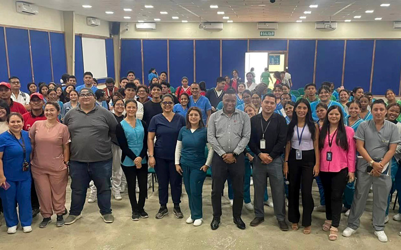  UBE e ITB reciben capacitación sobre el manejo de desechos hospitalarios