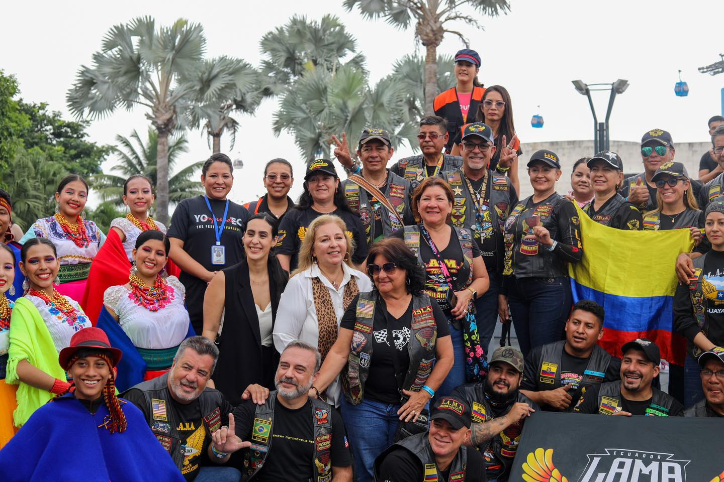 Estudiantes Guía Nacional de Turismo realizaron City Tour para visitantes en Guayaquil