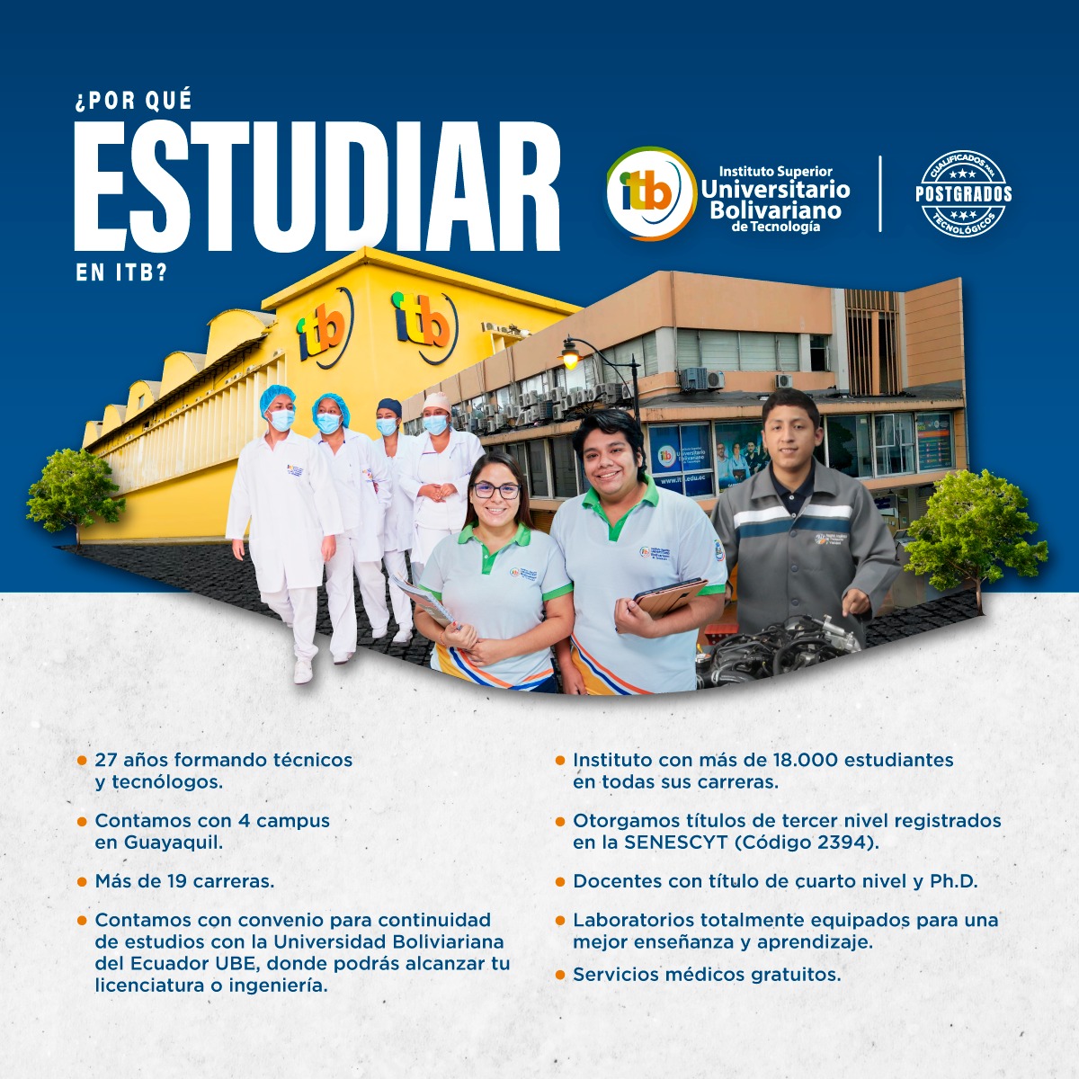 ¿Por qué estudiar en ITB?