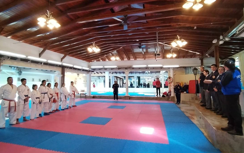 Estudiante del Rehabilitación Física se corona como Vicecampeón Nacional en Kata Do en el Selectivo de Para-Karate en Quito.