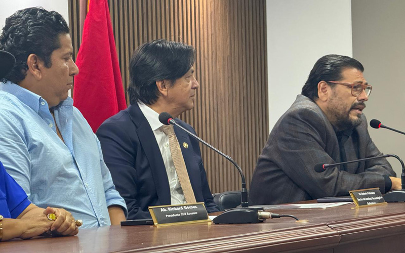  ITB suscribe convenio con la CUT Guayas para impulsar investigación y educación continua. 