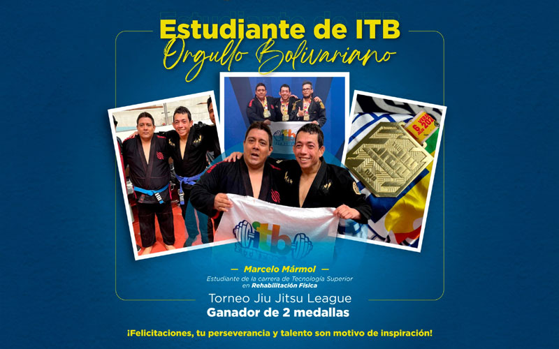 Estudiante de ITB triunfa en Torneo de Jiu Jitsu