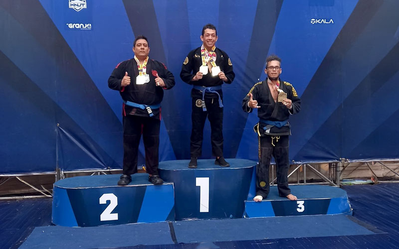 Estudiante de ITB triunfa en Torneo de Jiu Jitsu