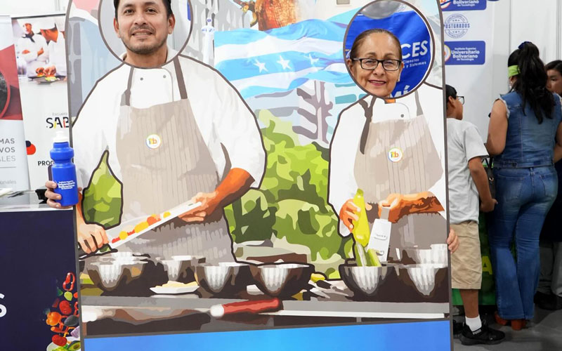 Los estudiantes de la carrera Tecnología Superior en Gastronomía del ITB brillaron en Raíces 2024 