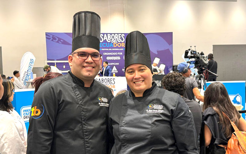 Docentes de Gastronomía del ITB participan en el Primer Festival del Encebollado en Guayaquil organizado .