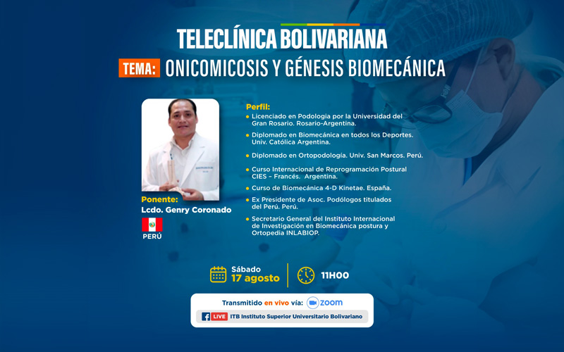 La Facultad Académica de Salud y Servicios Sociales les invita a ser parte de la TELECLÍNICA BOLIVARIANA 