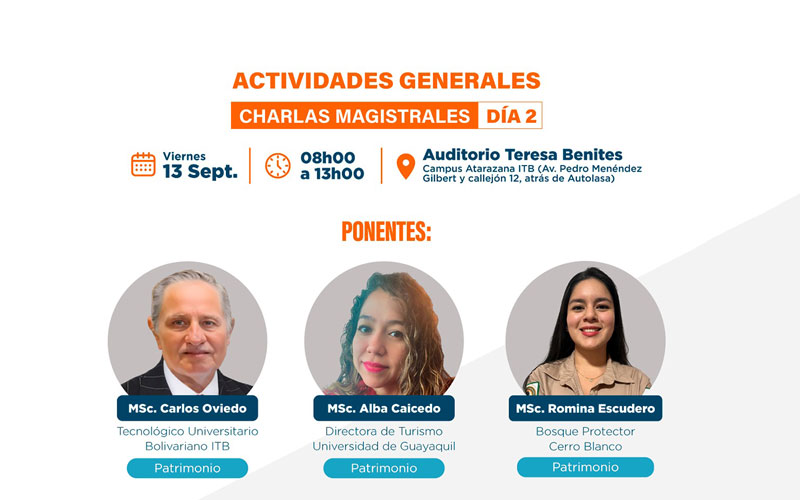 II Simposio "El turismo se activa, Turismo y Paz” Este jueves 12 y viernes 13 de septiembre tendremos grandes expositores.