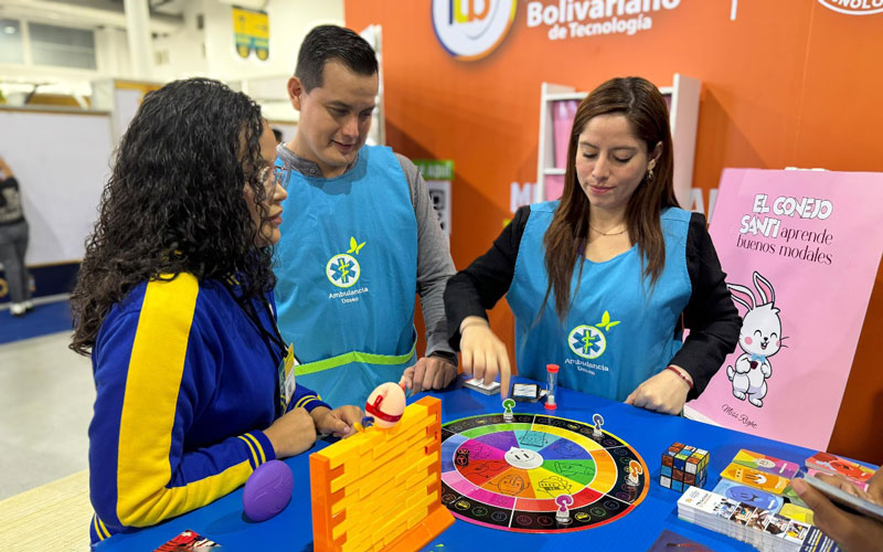 ITB presente en la Décima Edición de la Feria Internacional del Libro 2024. 