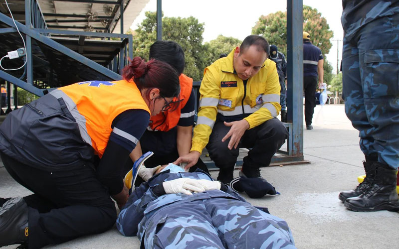 ¡Nuestros estudiantes de Emergencias Médicas están listos para todo! 