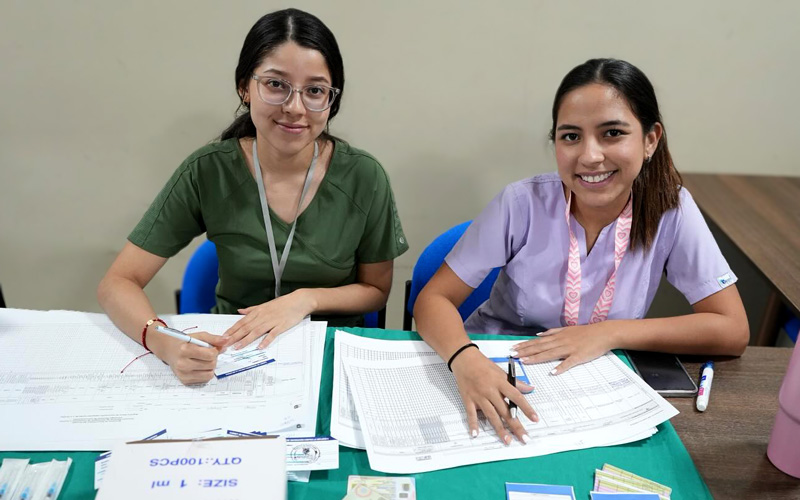 ¡ITB culmina con éxito la tercera jornada de vacunación en el Campus Atarazana!