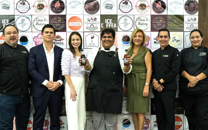 Innovación Culinaria en la Feria de emprendimientores realizada por estudiantes de Gastronomía del ITB.