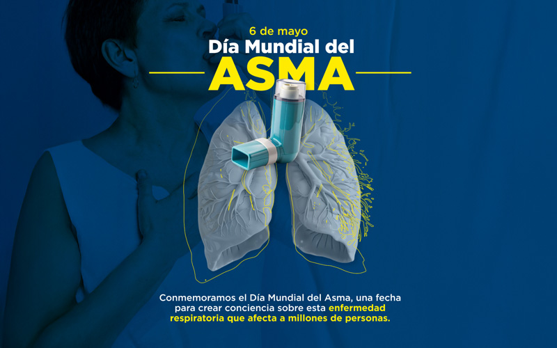 Cada primer martes de mayo conmemoramos el Día Mundial del Asma