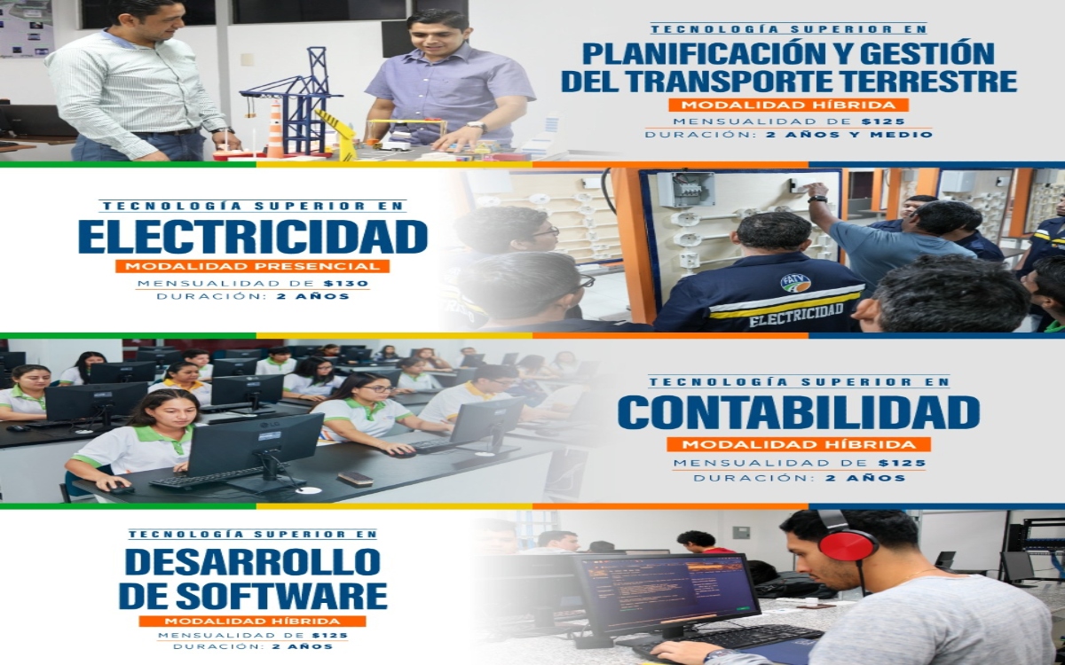 Elige tu camino en el Instituto Universitario Bolivariano ITB. 