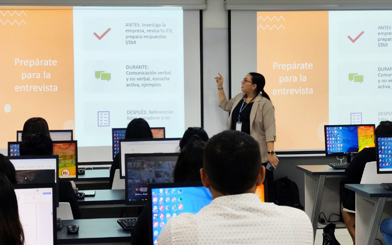 ITB fortalece la empleabilidad de sus graduados con taller especializado