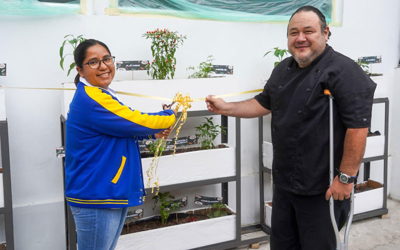 Estudiantes de Gastronomía del ITB fusionan conocimiento y arte en “Gastro Garden”