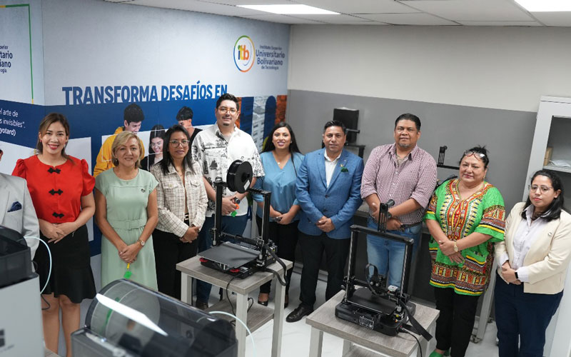ITB reinaugura el Aula-Taller de Impresiones 3D para fortalecer la formación técnica y la innovación aplicada.