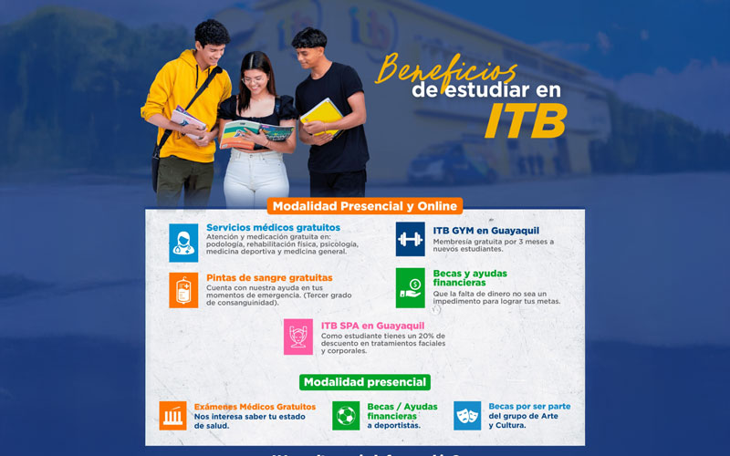 Elige tu camino en el Instituto Universitario Bolivariano ITB.