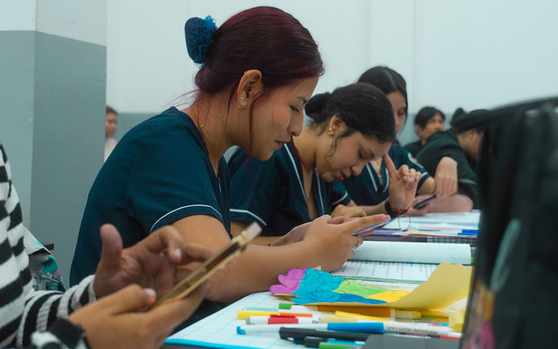 ITB da la bienvenida a los nuevos estudiantes de Técnico Superior en Enfermería.