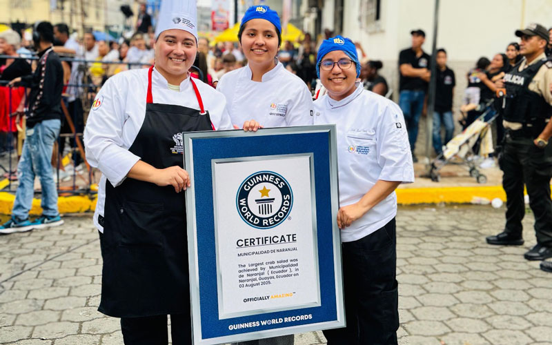 ¡Un momento para la historia!