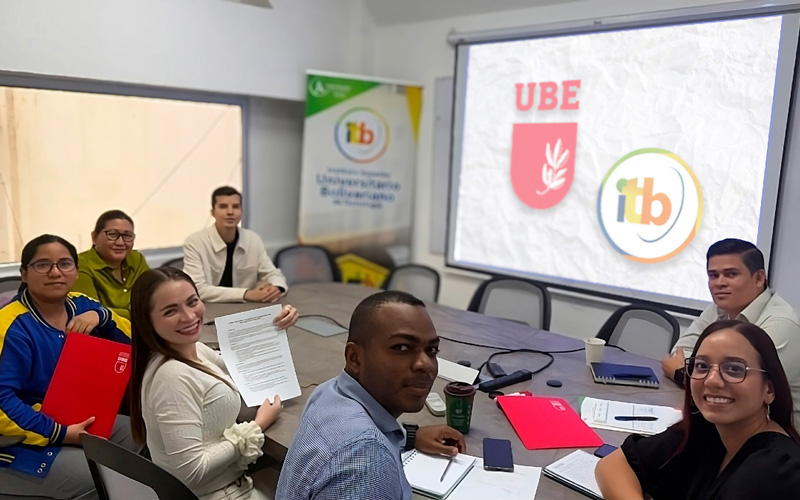  Alianza estratégica entre la UBE y el ITB fortalece el ecosistema emprendedor estudiantil