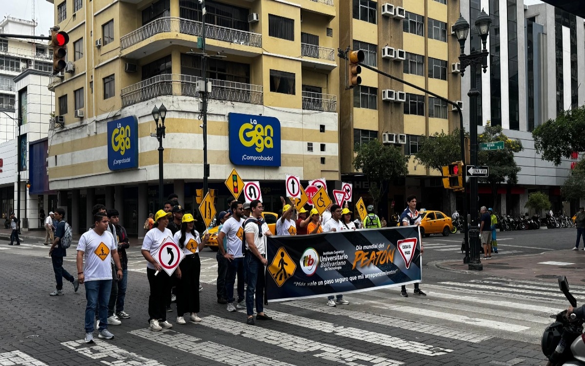 ITB conmemoró el Día Mundial del Peatón con caminata y actividades de concienciación vial