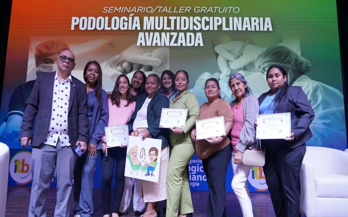 El ITB realizó el Seminario/Taller de Podología Multidisciplinaria Avanzada en el Campus Atarazana