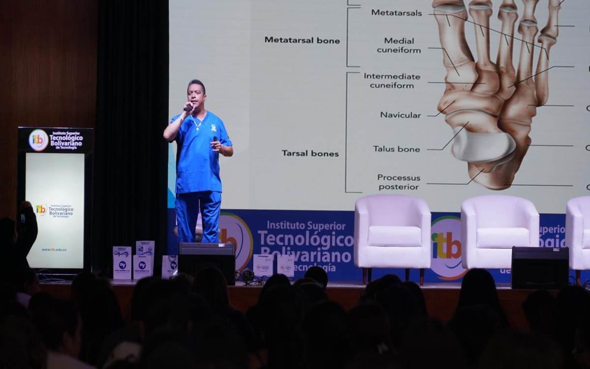 El ITB realizó el Seminario/Taller de Podología Multidisciplinaria Avanzada en el Campus Atarazana