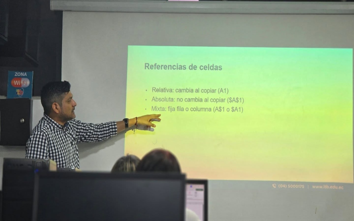 ITB desarrolla el taller “Habilidades Digitales: Funciones y herramientas clave de Excel” en FACES 