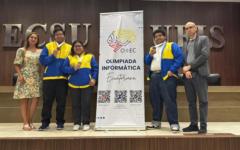 ITB gana medalla oro en la Olimpiada Informática Ecuatoriana Universitaria