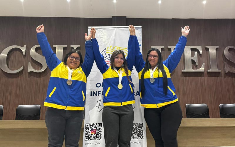 ITB gana medalla oro en la Olimpiada Informática Ecuatoriana Universitaria