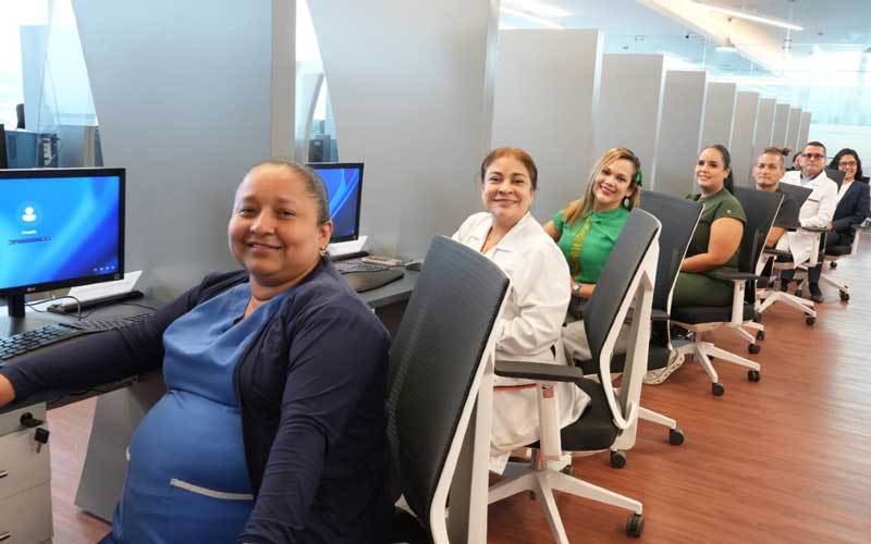 ITB reinaugura la nueva Sala de Docentes de la Facultad Académica de Salud y Servicios Sociales (FASSS) en el Campus Atarazana. 