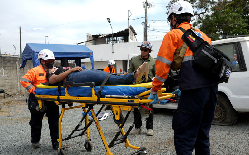 ITB apertura el I Rally Prehospitalario en Guayaquil.