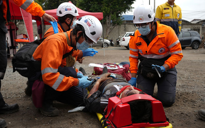 ITB apertura el I Rally Prehospitalario en Guayaquil.