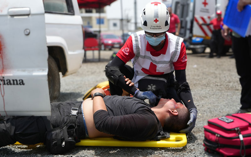 ITB apertura el I Rally Prehospitalario en Guayaquil.