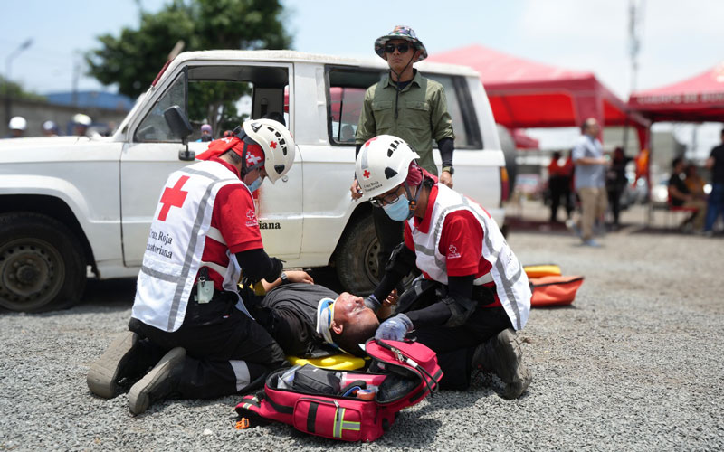 ITB apertura el I Rally Prehospitalario en Guayaquil.