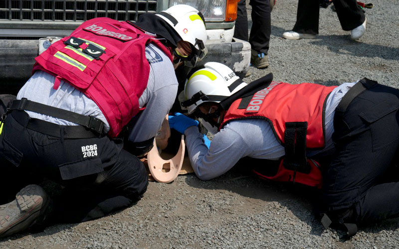 ITB apertura el I Rally Prehospitalario en Guayaquil.