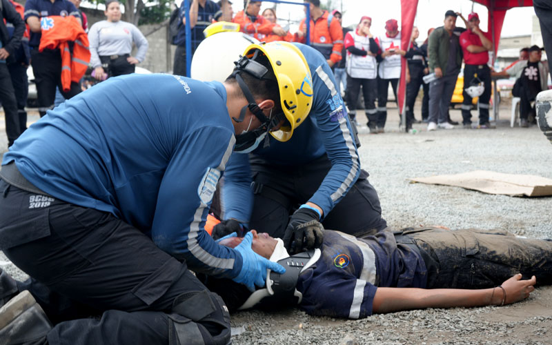 ITB apertura el I Rally Prehospitalario en Guayaquil.