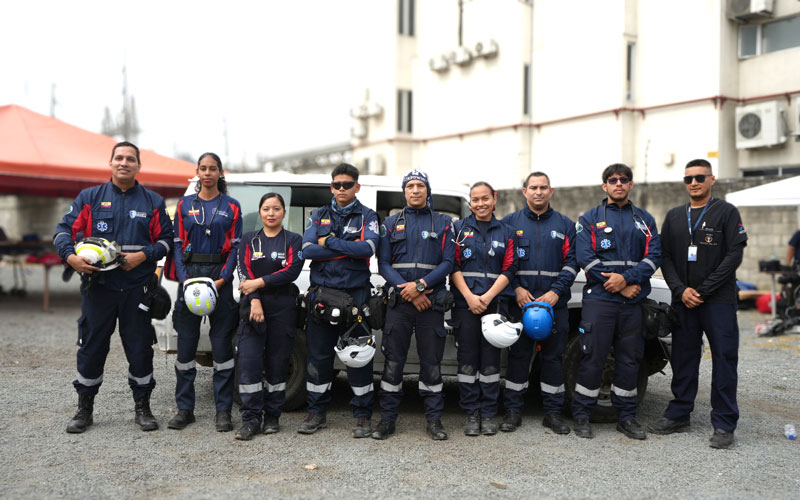 ITB apertura el I Rally Prehospitalario en Guayaquil.