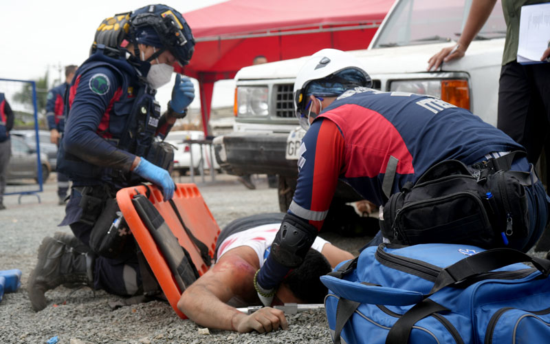 El Primer Rally Prehospitalario del ITB fue todo un éxito
