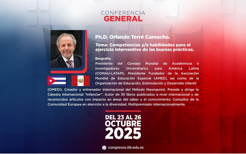 Conoce a nuestros Conferencistas Generales que estarán presentes en el VIII Congreso Internacional de Ciencias de la Salud 2025