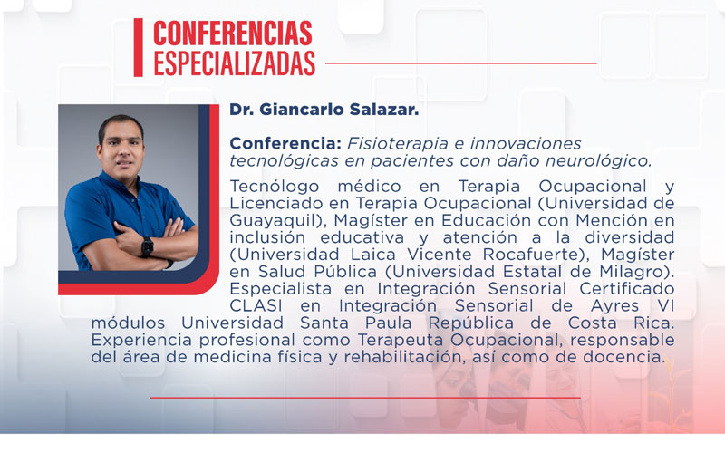 Conferencias Especializadas del VIII Congreso Internacional de Ciencias de la Salud 