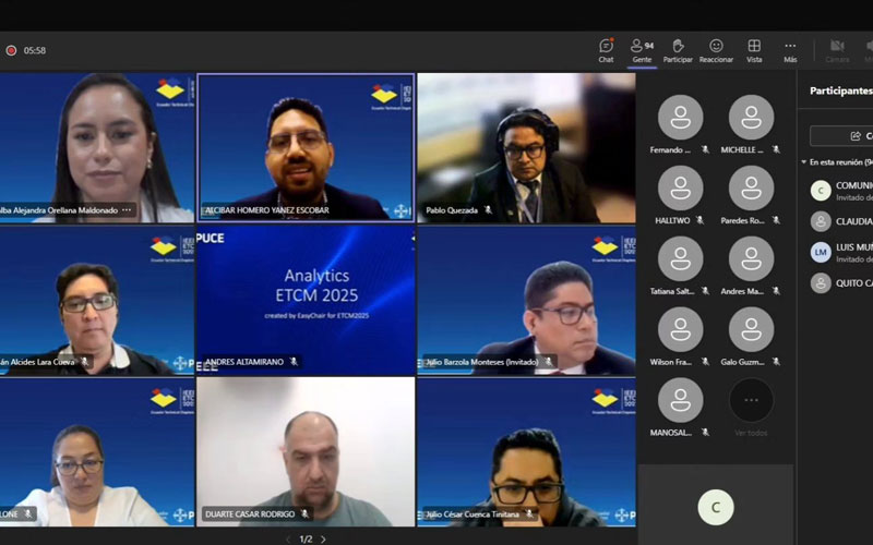 ITB y UBE serán sedes del Ecuador Technical Chapters Meeting – ETCM 2026.