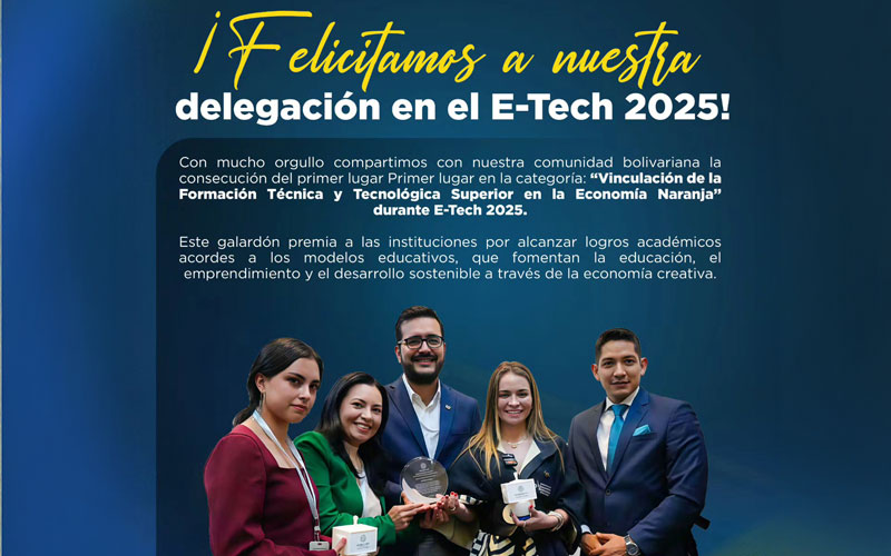 ¡Felicitamos a nuestra delegación en el E-Tech 2025! 