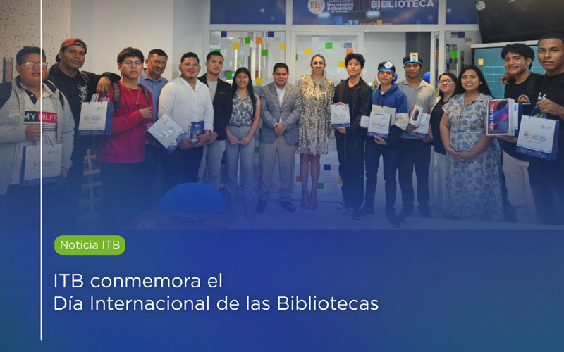 ITB conmemora el Día Internacional de las Bibliotecas. 