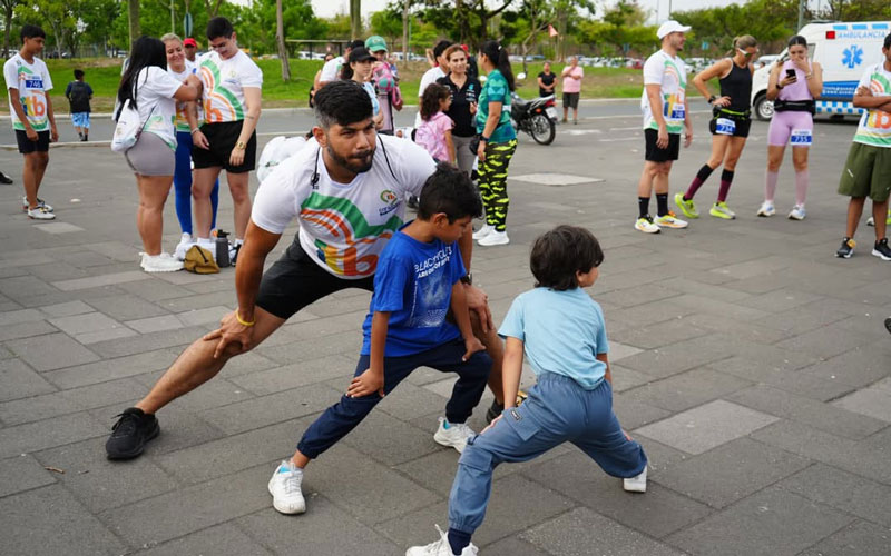 Un éxito total fue la 1era Edición de la carrera Corazones Bolivarianos.