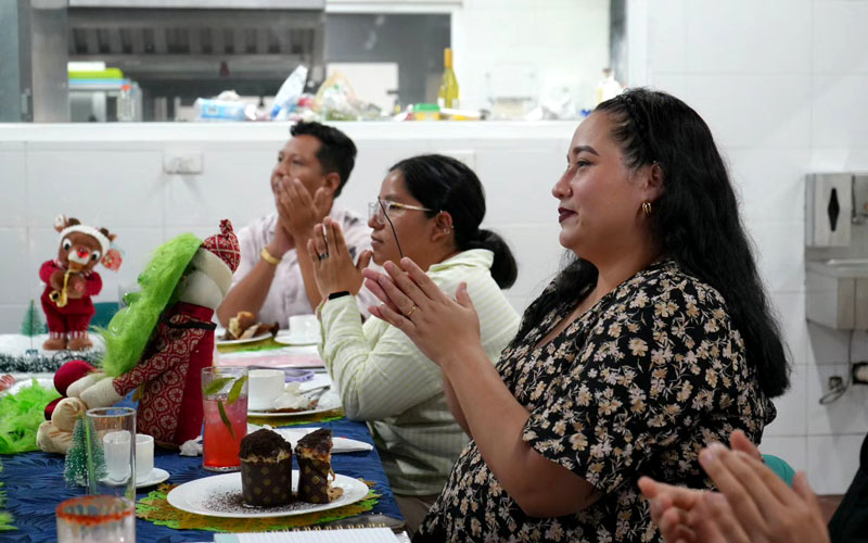  Estudiantes de Gastronomía del ITB cautivan con cena temática "La Ciudad Quién"