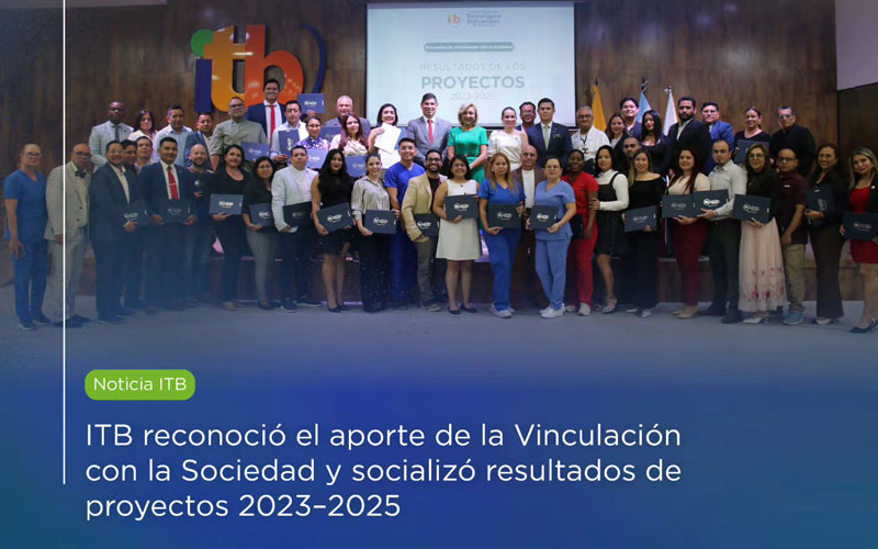 ITB destacó el impacto de la Vinculación con la Sociedad 2023–2025
