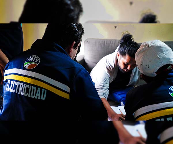 Estudiantes del ITB mejoran infraestructura eléctrica en beneficio de adultos mayores y personas con discapacidad