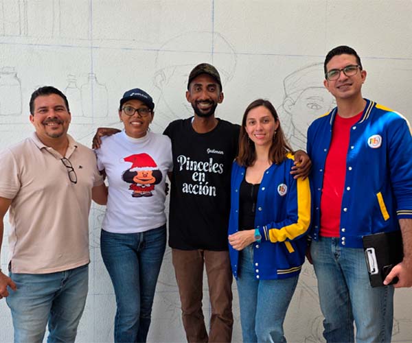 Estudiantes del ITB impulsaron la creatividad con actividad de vinculación “Murales Creativos”