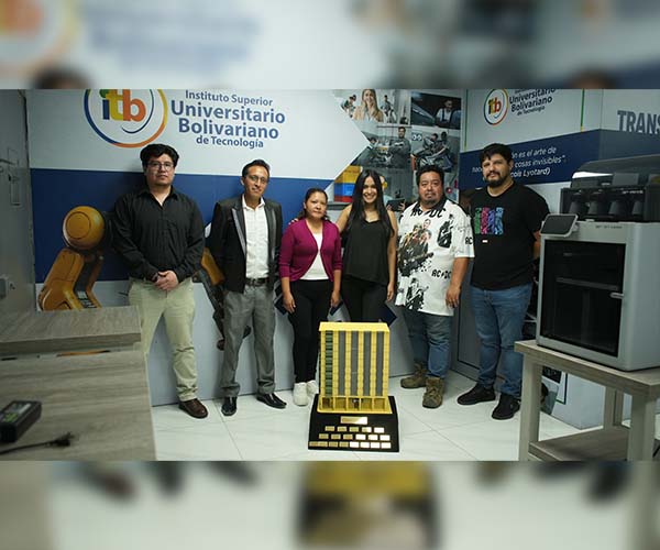 Estudiantes de la carrera de Técnico Superior en Impresión 3D presentaron innovador proyecto de impresión tridimensional